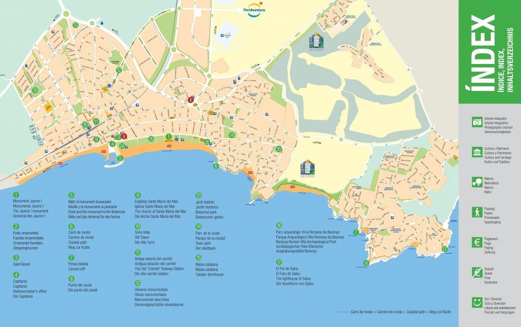 Mapas Salou