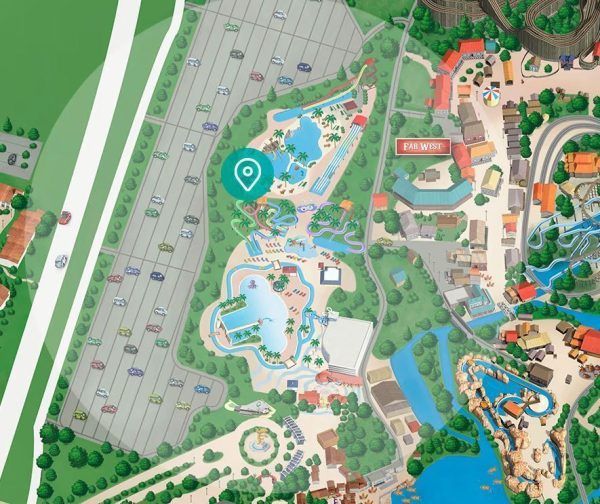 mapa caribe aquatic park