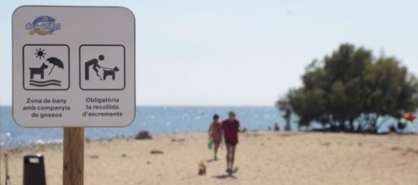 playa para perros en Salou