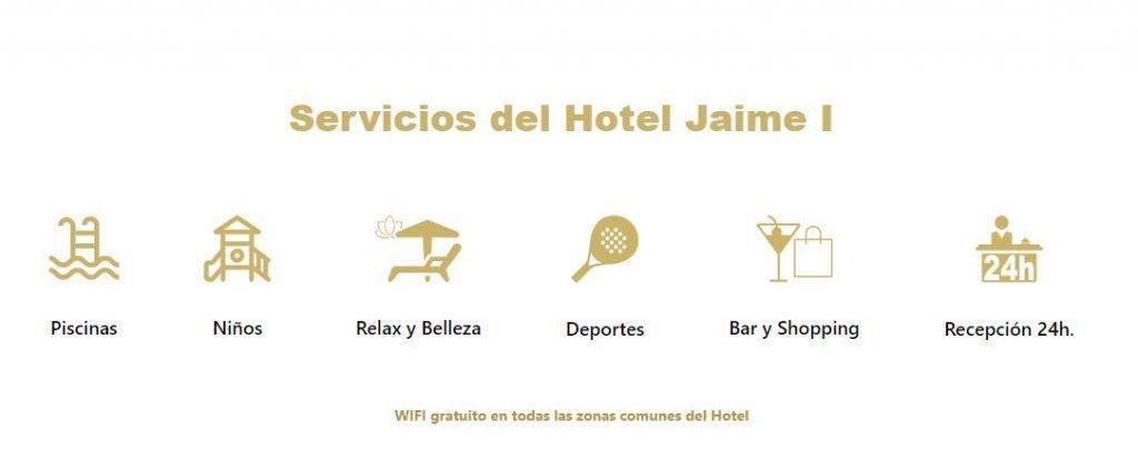 Hotel Jaime I Salou parque acuático