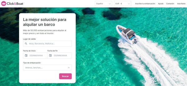 alquilar barco con click&boat